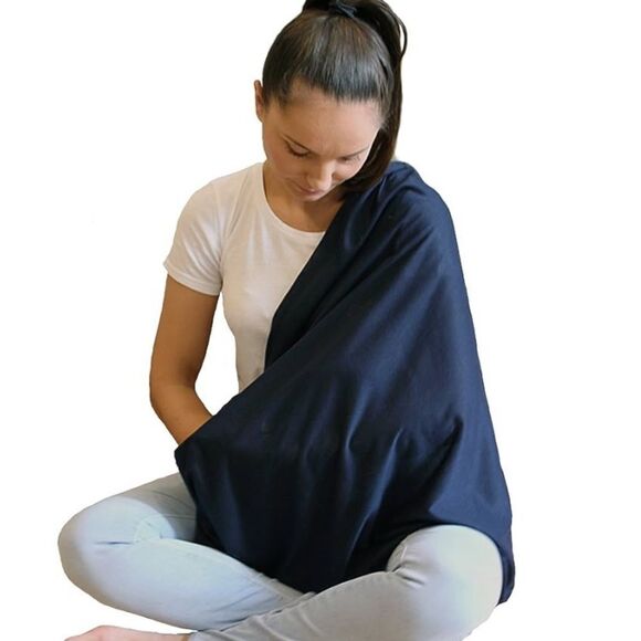 LK Baby Infinity Nursing Scarf Breastfeeding Cover Ultra soft Nwt - Picture 4 of 5